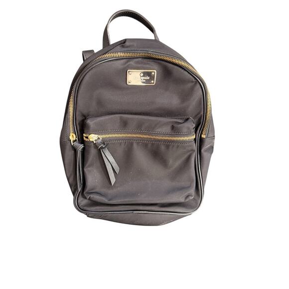 Kate Spade Wilson Road Small Bradley Backpack - Black Nylon main image 7